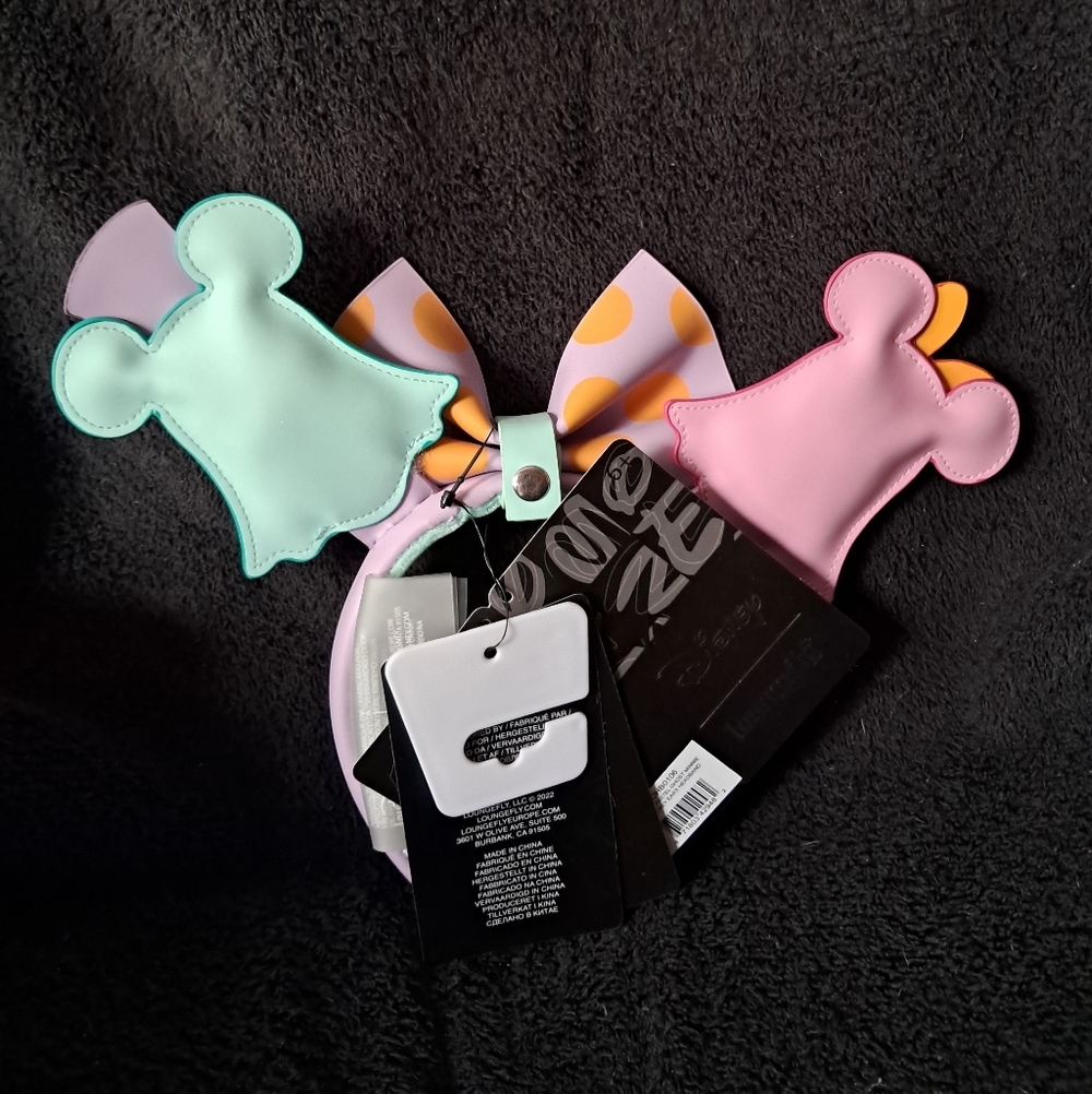 Pastel Mickey and Minnie Ghost Ears - Picture 2 of 4